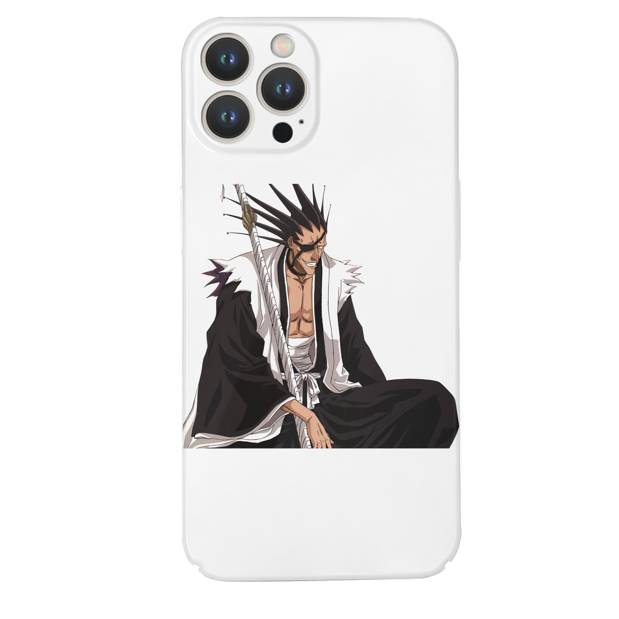 （画像用） ブリーチ ざらき けんぱち BLEACH Zaraki Kenpachi 【iPhone 14シリーズ対応】ハードケース